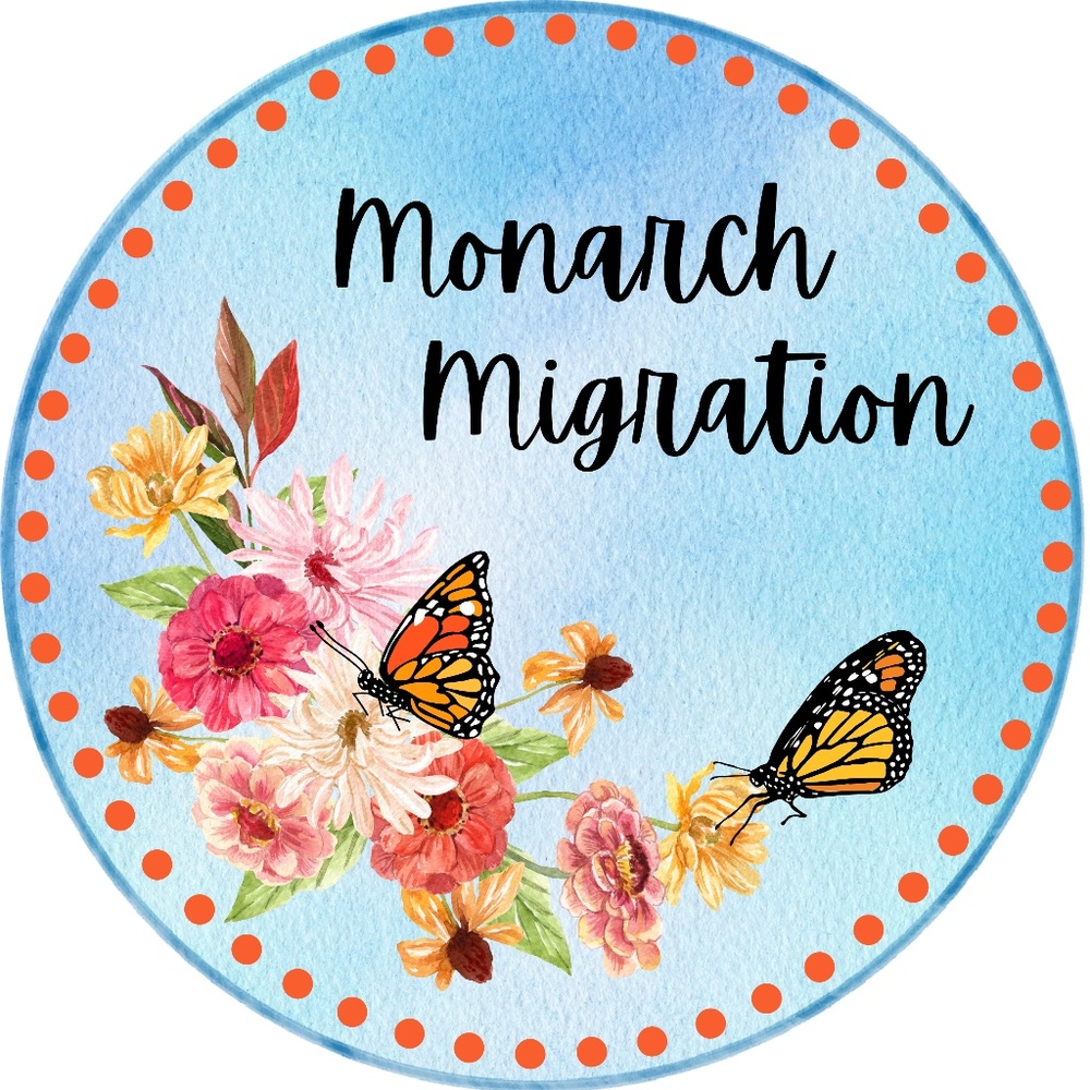 3" Monarch Migration (Bundle ANY 3 Stickers for $10)